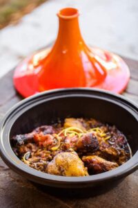 tajine en fonte émaillée le creuset